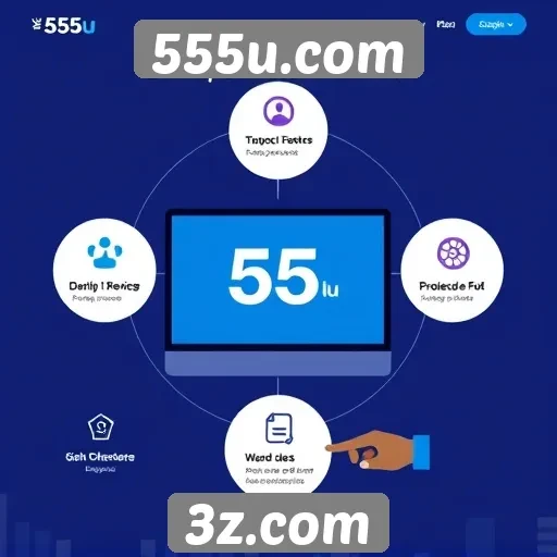 Análise das funcionalidades do site 555u.com